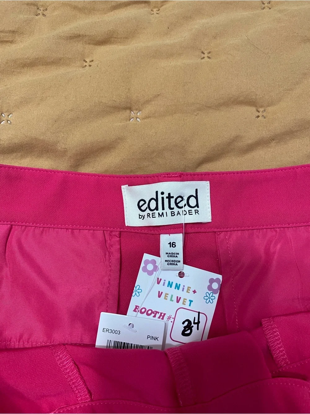 Hot Pink Women’s Tailored Shorts